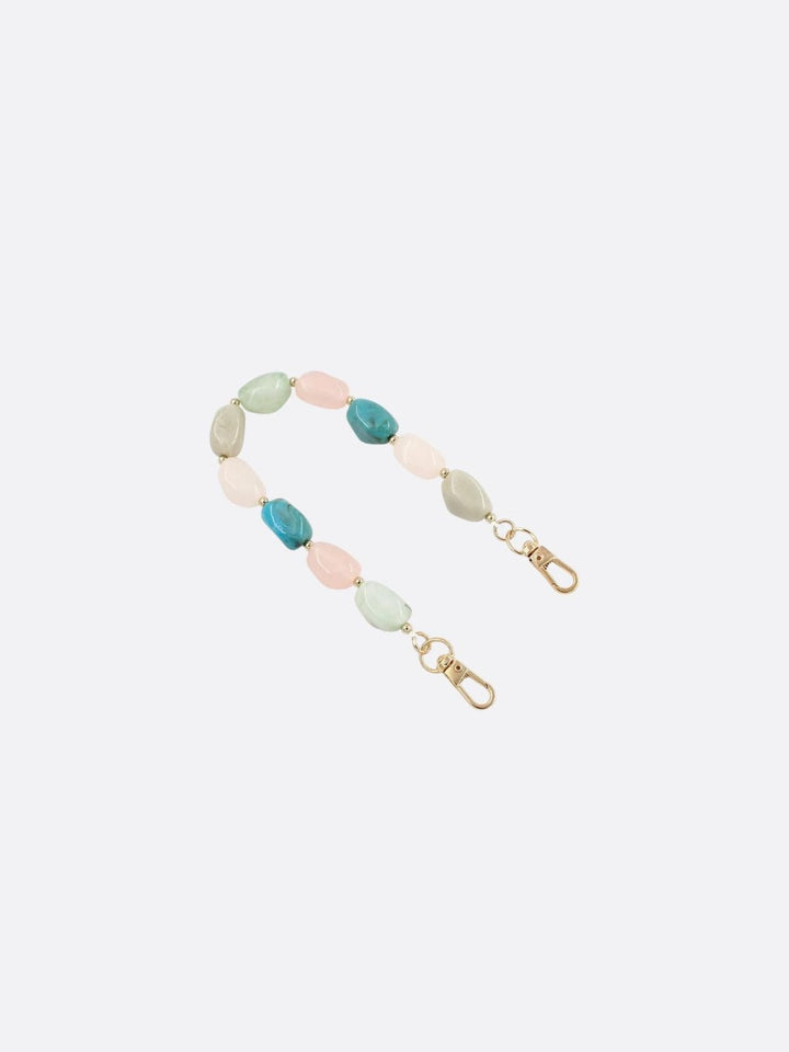 anse sac perle grège et blanc