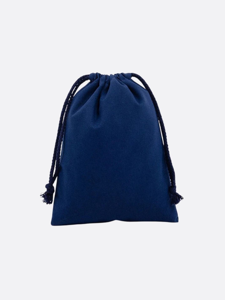 pochette rangement sac à main bleu marine